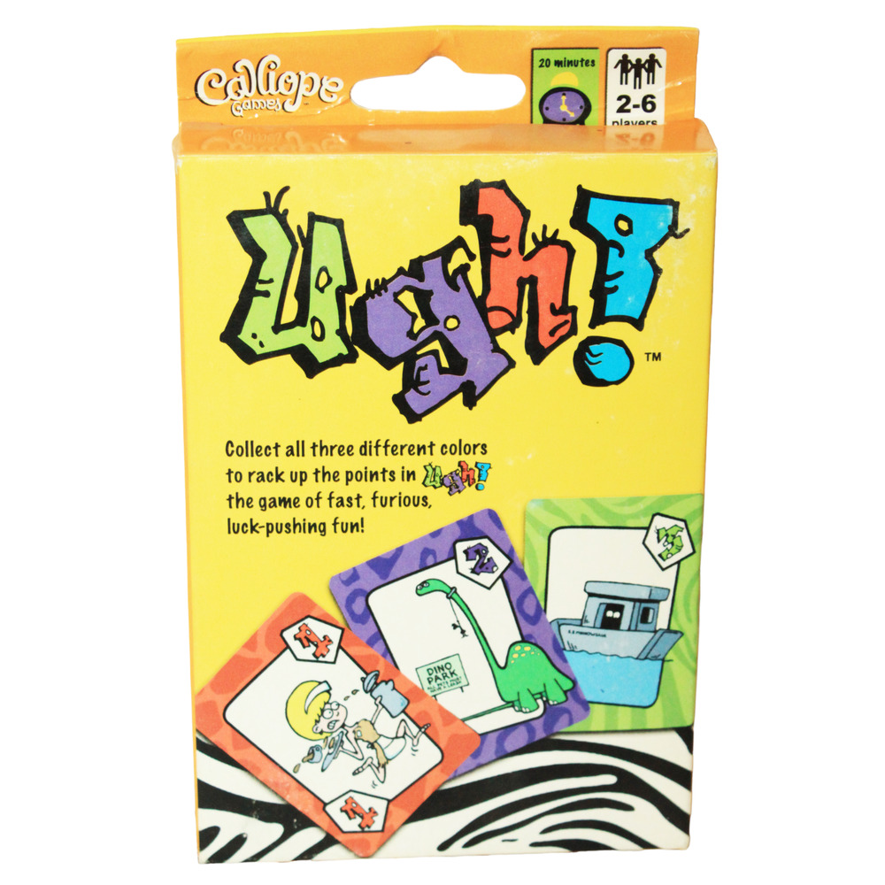 Double Domino - Ugh Playing Cards - Fun Classic Toy Game 2011